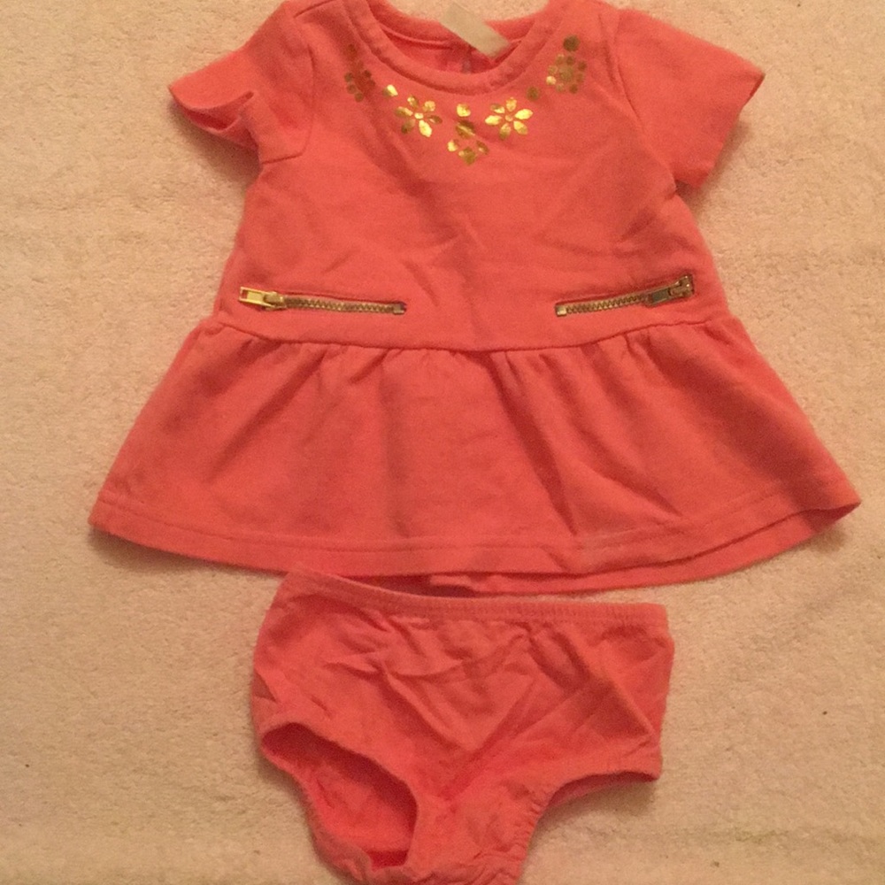 Cherokee baby dress set